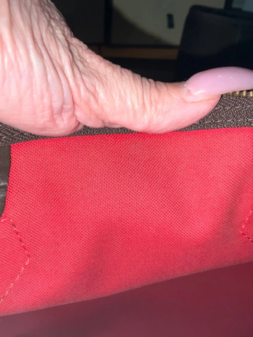 Louis Vuitton Damier Ebene Speedy 35 Authentic